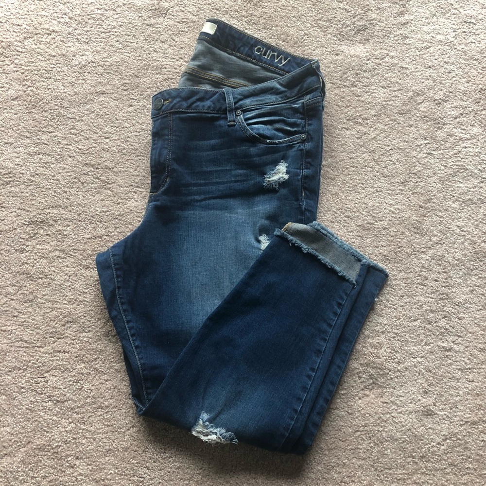 Slink Curvey Step Hem Jeans
